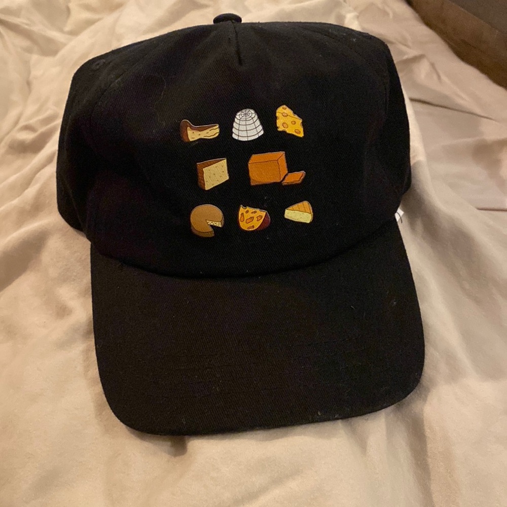Custom made cheese head dad hat